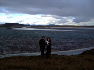 Arttu, Håvard og Mira