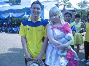 Arttu, Barbie and Michael the oboe player.