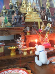 Arttu decided to pray a little, just for in case. Buddhism sounds okay for him