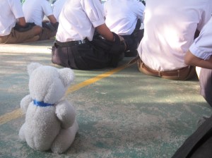 'I would like to have that kind of uniform too..'