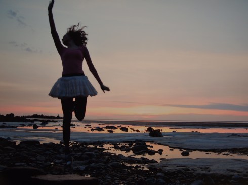 Janitan kuvamaa energiaa Raahen rannoilta.