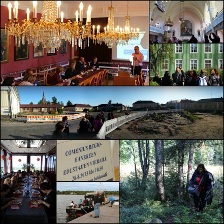 Suunnittelukokousten lisäksi tutustuimme Raahen nähtävyyksiin. 