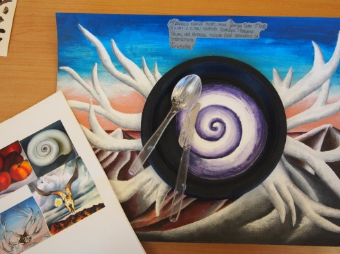 Taiteilijan ruokapöydässä