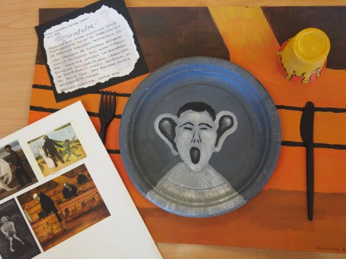 Taiteilijan ruokapöydässä