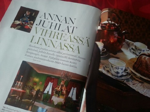 Annan juhlat vihreässä linnassa