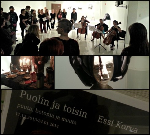 Tunnelmia näyttelyavajaisista