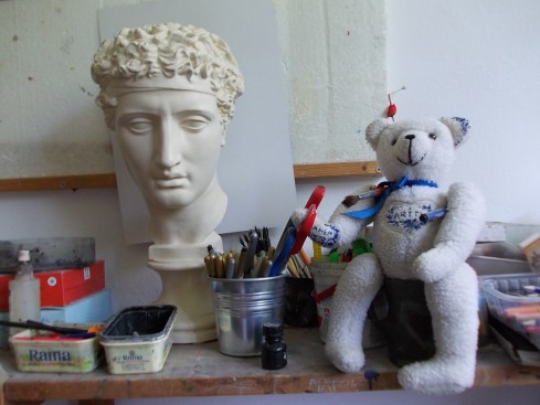 Visit at the art school