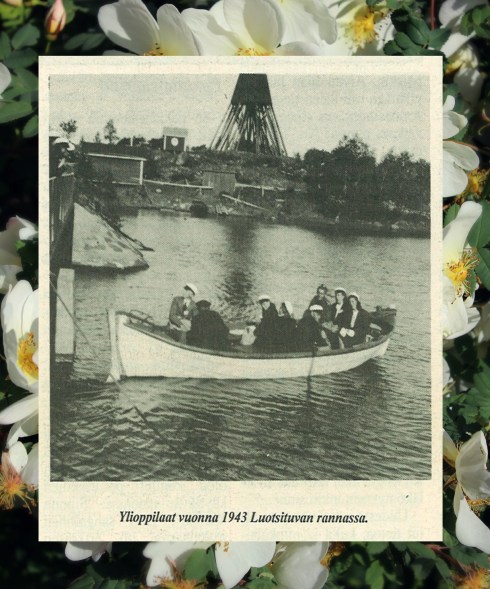 Ylioppilaat Luotsitupa+ruusu