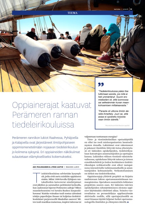 Natura 5 2016, tiedeleirikouluista2